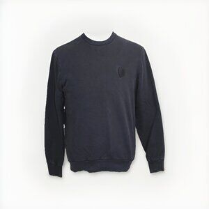 Inimigo Crewneck Sweatshirt Mens M Black French Terry Heart Pullover Portugal